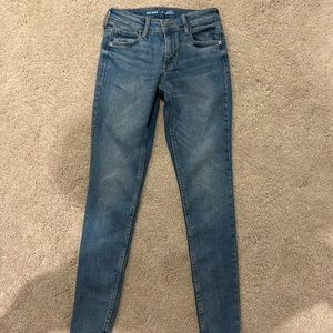 Old navy 00 mid rise rockstar skinny jeans